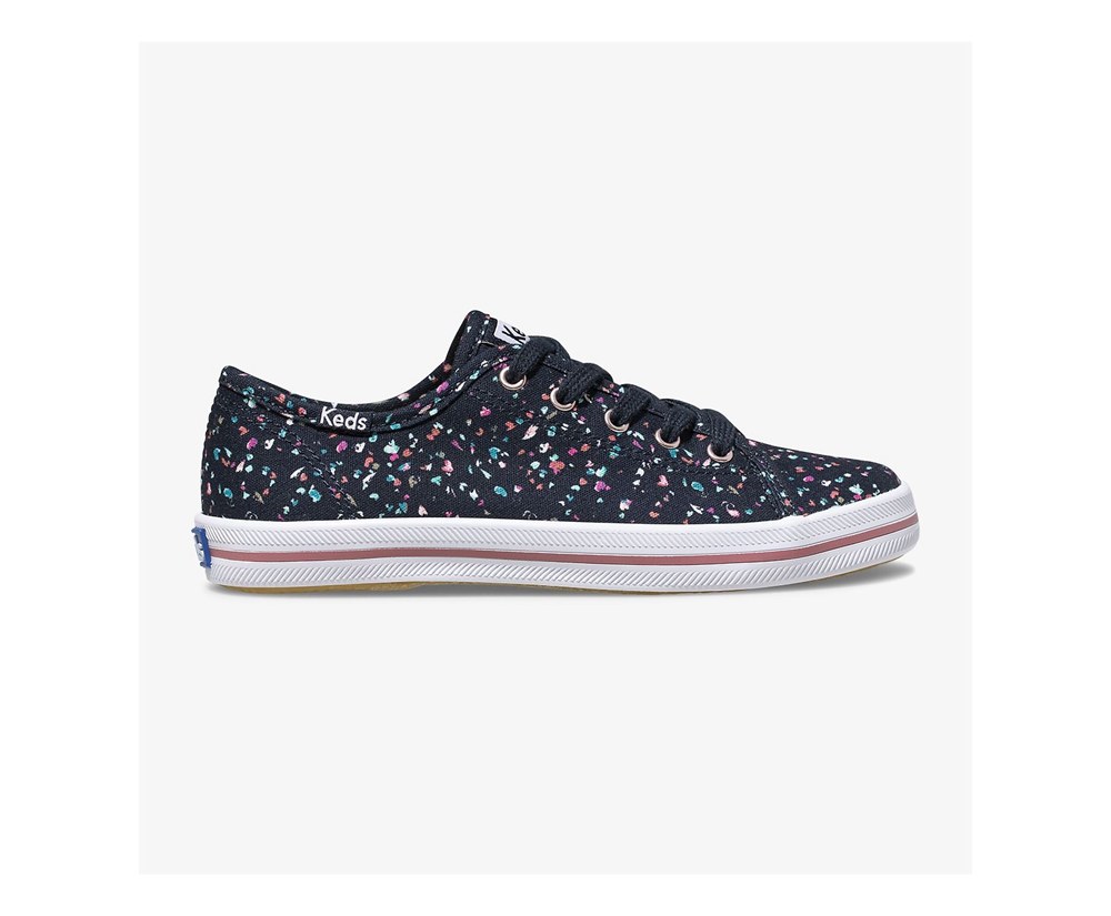 Zapatillas Keds Niños Azul Marino - Kickstart - 271-IRFSXU